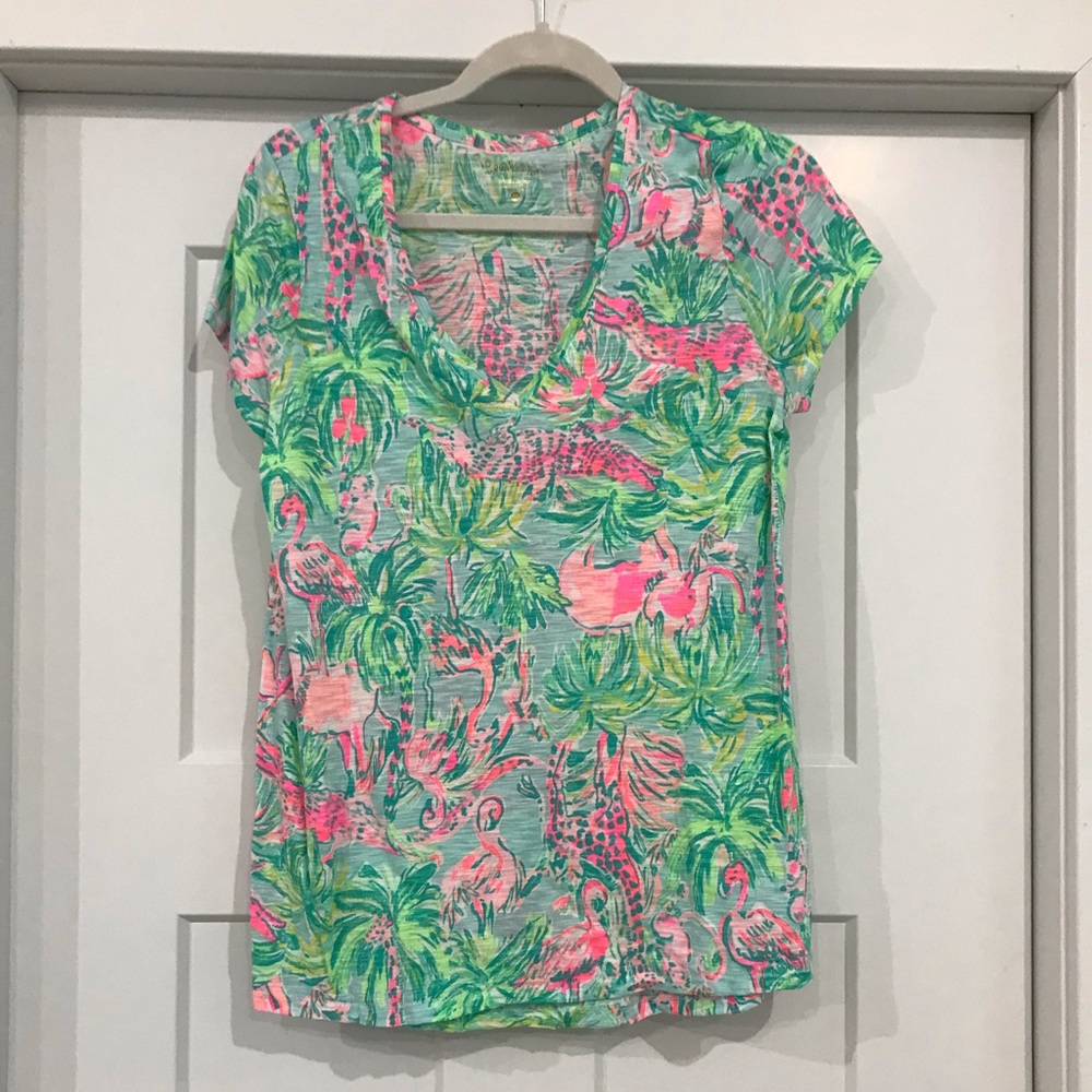 EUC Lilly Pulitzer Etta T-shirt